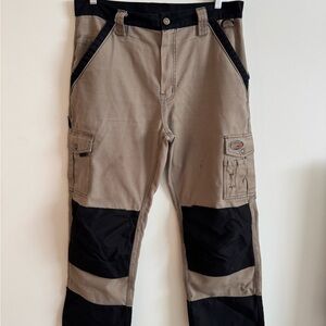 PIONEER Men's Work Pants - Black and Tan